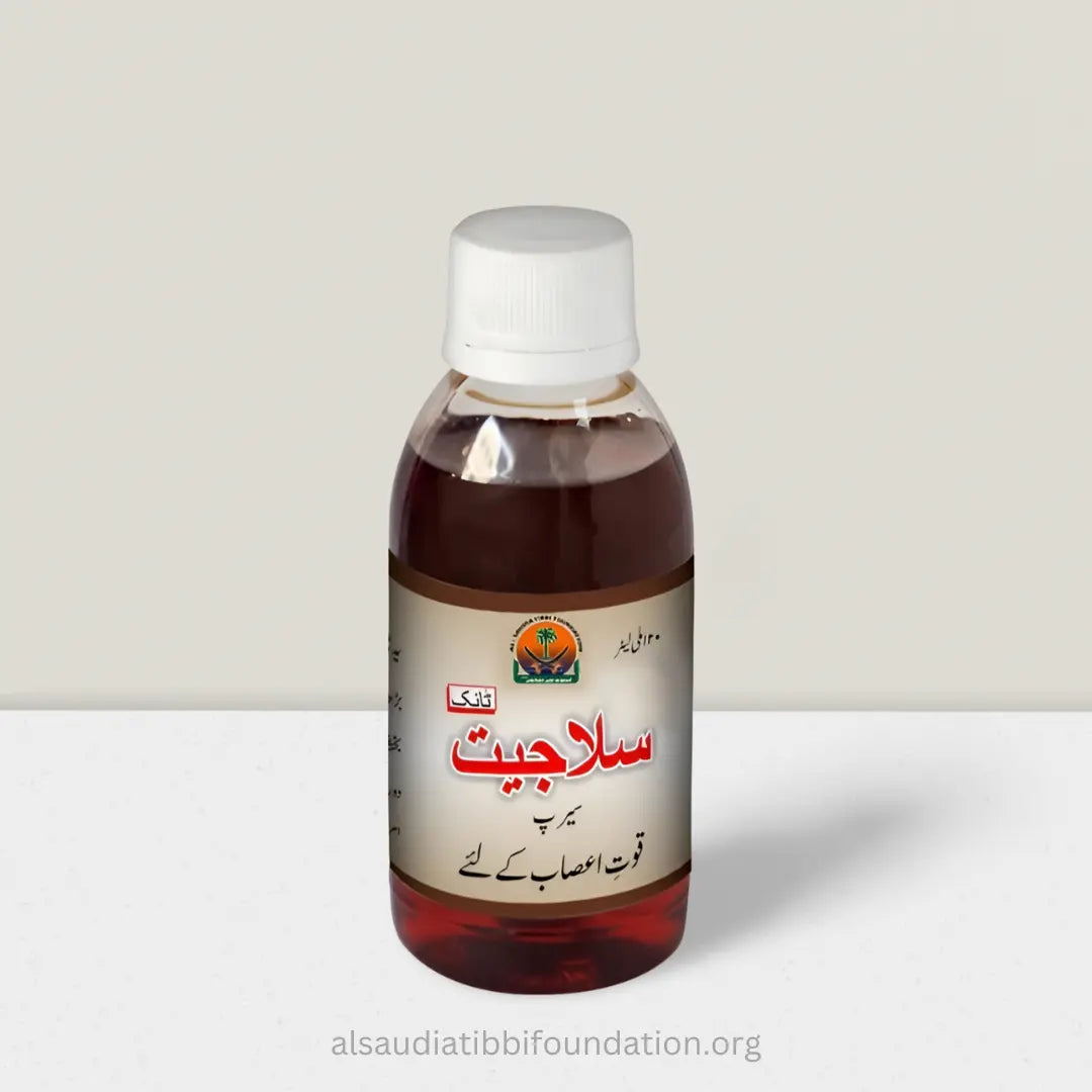 Sharbat Salajeet prepared by Al-Saudia Tibbi Foundation